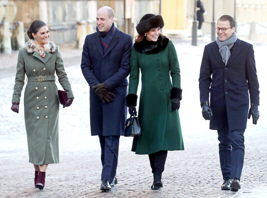ESC: Kate Middleton, Prince William, Prince Daniel, Princess Victoria